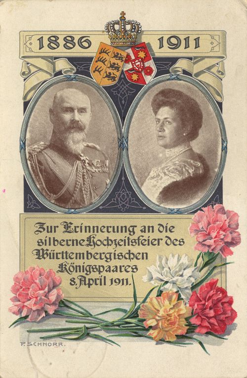 Silberne Hochzeitsfeier des K�nigspaares (1911)