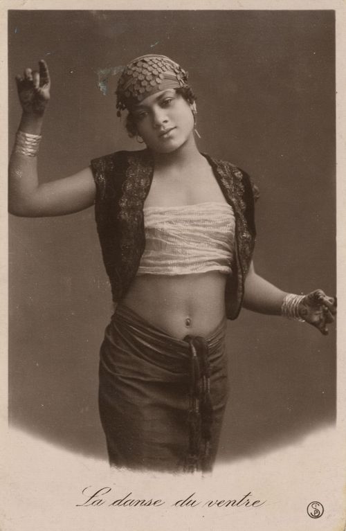 Arabische T�nzerin, 'La danse du ventre'