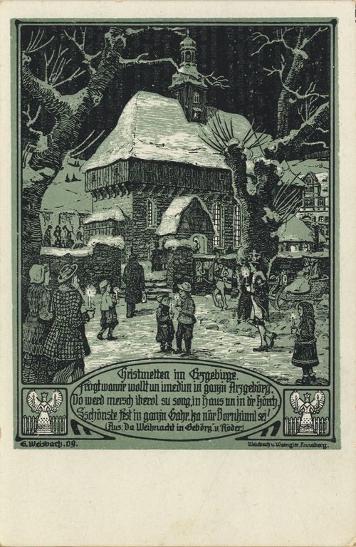 'Christmetten im Erzgebirge...'
