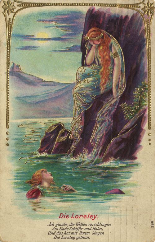 'Ich glaube, die Wellen verschlingen/Am Ende Schiffer und Kahn...'