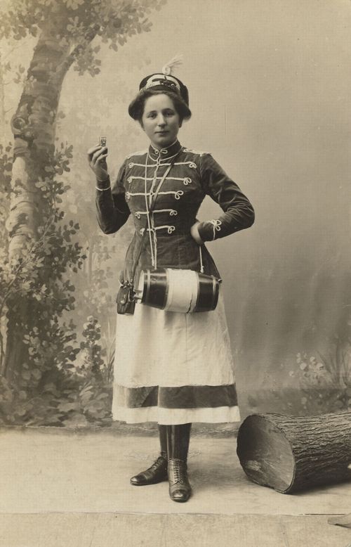 Studioportr�t einer Frau