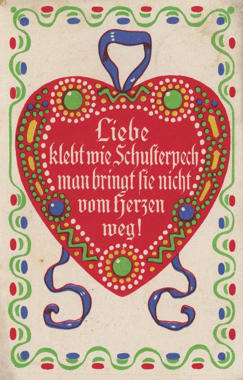 Liebe klebt wie Schulterpech...