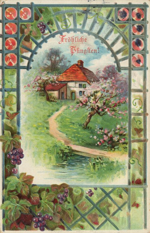 Landhaus mit Bl�tenpracht