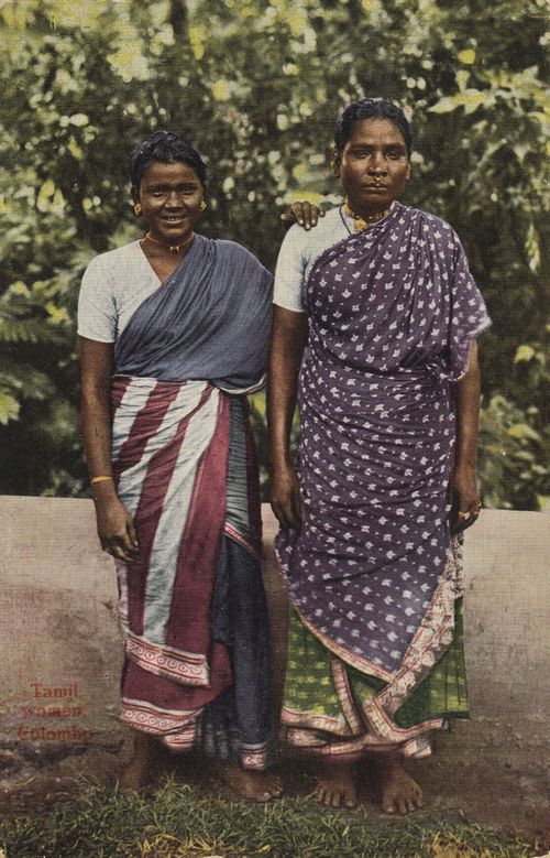 Tamilinnen in Colombo