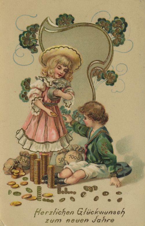 Neujahrsgr��e (Kinder)