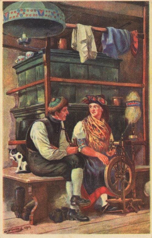 Auf der Ofenbank