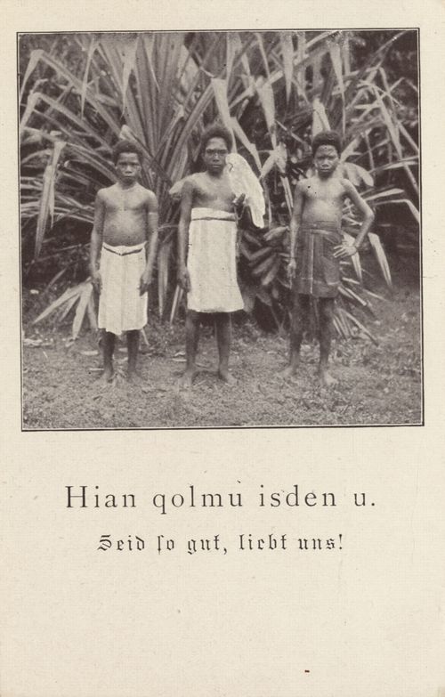 Drei Manusbuben