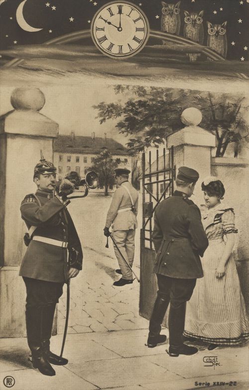 Zapfenstreich, 22.00 Uhr