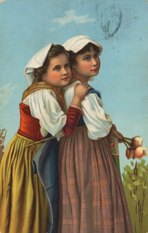 Auf dem Tulpenfeld
