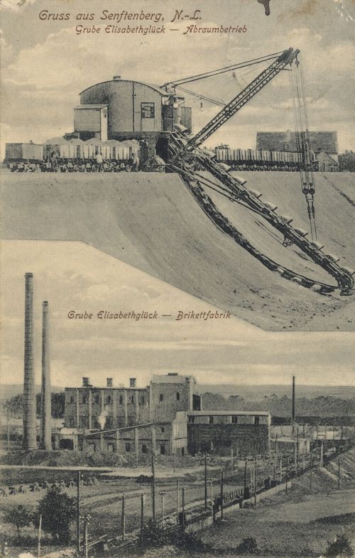 Senftenberg (Niederlausitz), Grube Elisabethgl�ck
