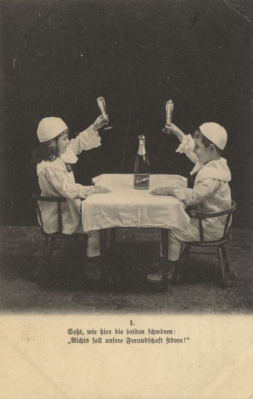 'Seht, wie hier die beiden schw�ren...'