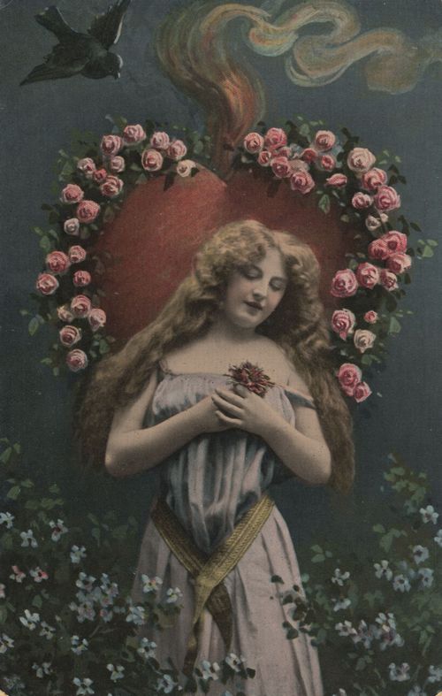 Liebende Frau