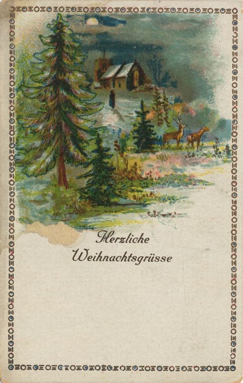 Waldkapelle bei Mondschein