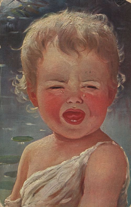 Schreiendes Baby