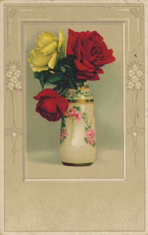 Gemischte Vase