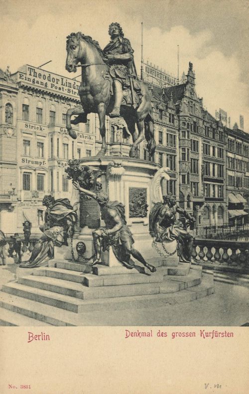 Berlin, Denkmal des Gro�en Kurf�rsten