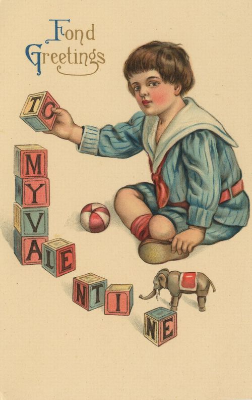 'Fond Greetings to my Valentine'