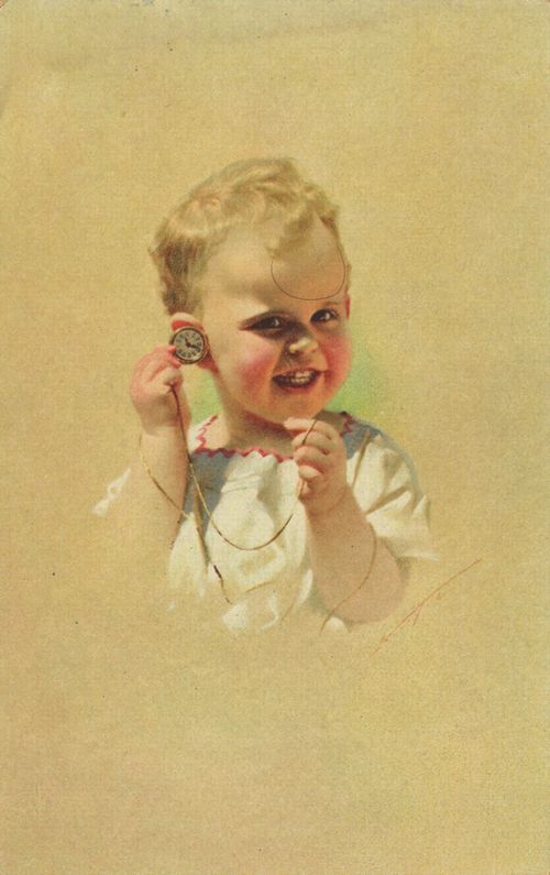 Junge mit Taschenuhr