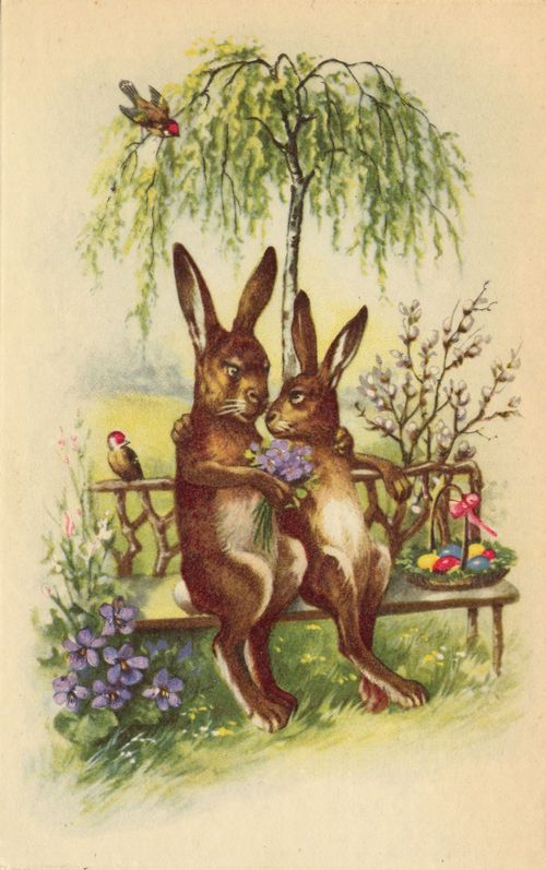 Auf Gartenbank