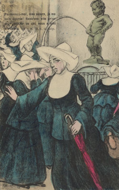 'Pardonnez-moi, mes soeurs, je me suis �gar�e...'