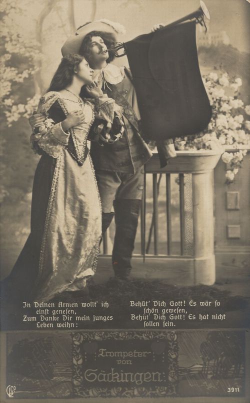 'In Deinen Armen wollt' ich eins genesen...'