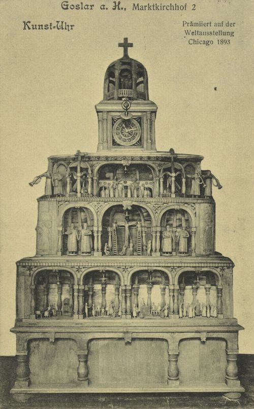 Goslar, Marktkirchhof, Kunstuhr