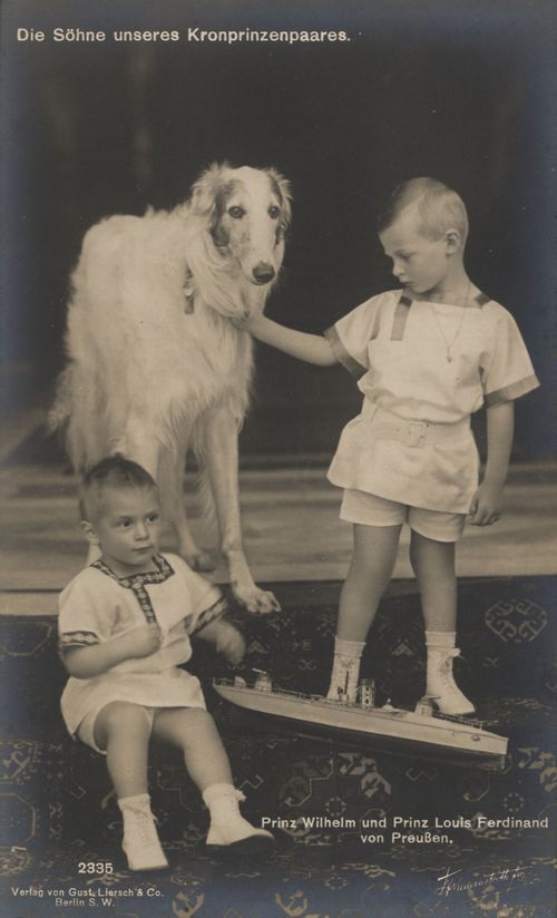 Prinz Wilhelm und Prinz Louis Ferdinand von Preu�en