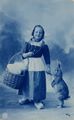 Kleine Holl�nderin mit Hase