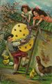 Kinder entf�hren Riesenei