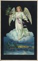 Engel/Christentum/�ber Winterlandschaft schwebend