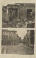Stra�enansicht, zerst�rte Geb�ude