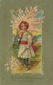 M�dchen mit Flieder