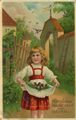 M�dchen mit Schwalbenjungen