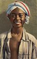 Junge Afrikanerin