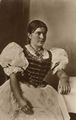 Szegediner Bauernm�dchen in Festtracht
