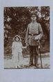 Portr�t eines Offiziers und M�dchens