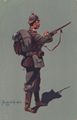 Infanterist des 4. Garde-Regiments zu Fu� (Berlin) 1914-1915 (Felduniform)