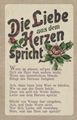 'Die Liebe aus dem Herzen spricht...'
