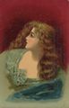 Lange, blonde Locken