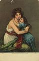 Vigee-Le Brun, Die K�nstlerin mit ihrer Tochter