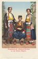 Erzegovesische Nationalkost�me an der Grenze Ragusa