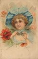 M�dchen mit Mohn