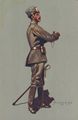 Staboffizier des 1. Leib-Husaren-Regiments Nr. 1 (Danzig-Langfuhr) 1914-1915 (Felduniform)