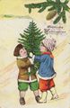 Mit Weihnachtsbaum