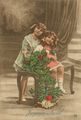 M�dchen mit Zweig
