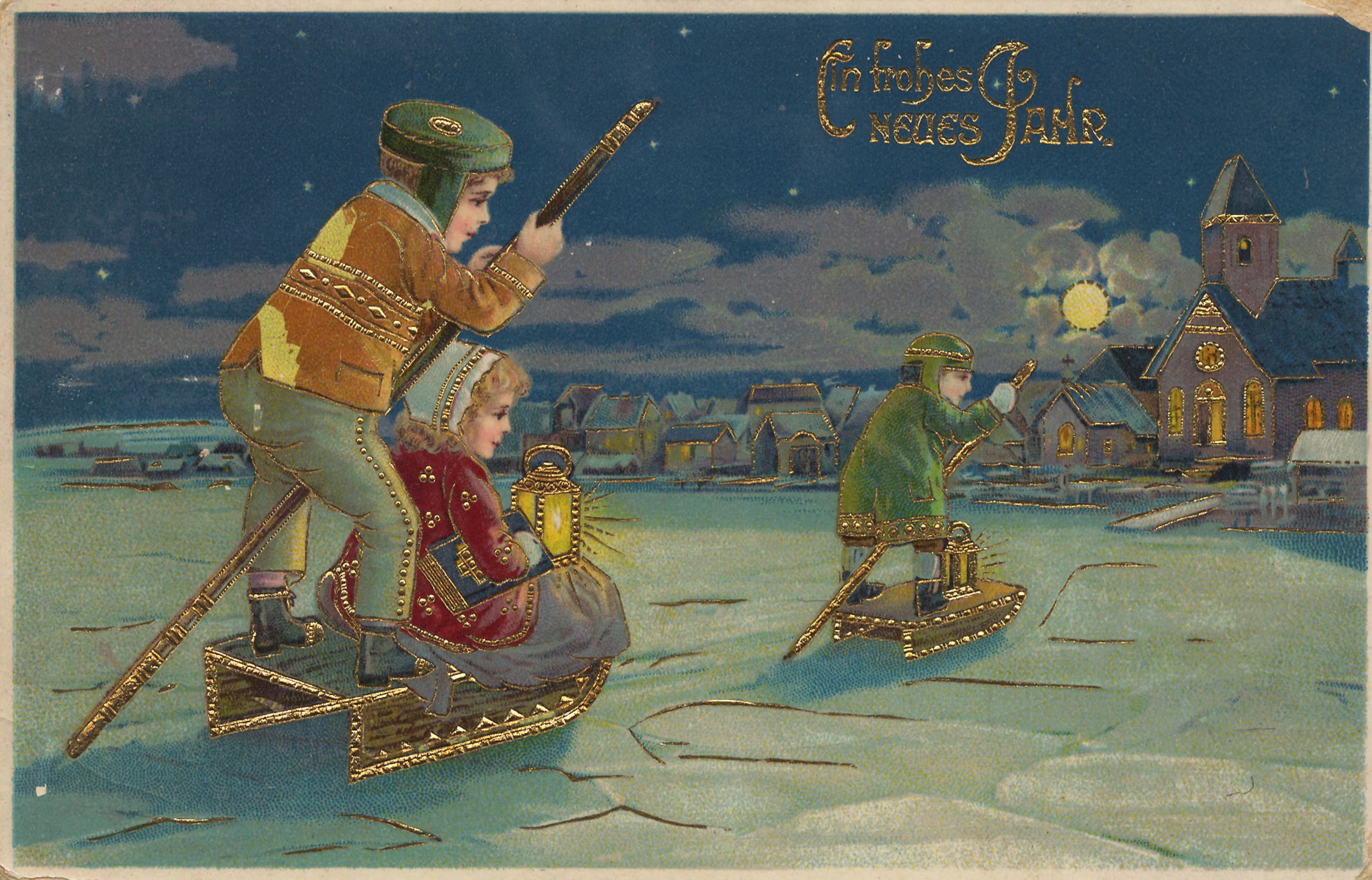 Эстонские Рождественские открытки