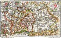 Bayern, W�rttemberg, Baden und Elsass-Lothringen. I. (Karten)