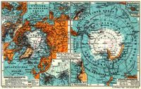Polarl�nder. I. (Karten) 1. 2. Smith-Sund. 3. 4. 5. West-Antarktis. 6. Viktorialand. 7. Kerguelenland. Nordpolargebiete. S�dpolargebiete.