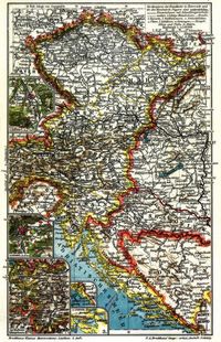 �sterreich-Ungarische Monarchie (Karten) III. Westliche H�lfte.