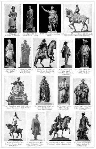 Statue. I.